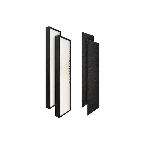 True HEPA Replacement Filter Fits GermGuardian FLT5250PT 5000/5111, PureGuardian AP2800CA, Air Purifiers (2-Pack)