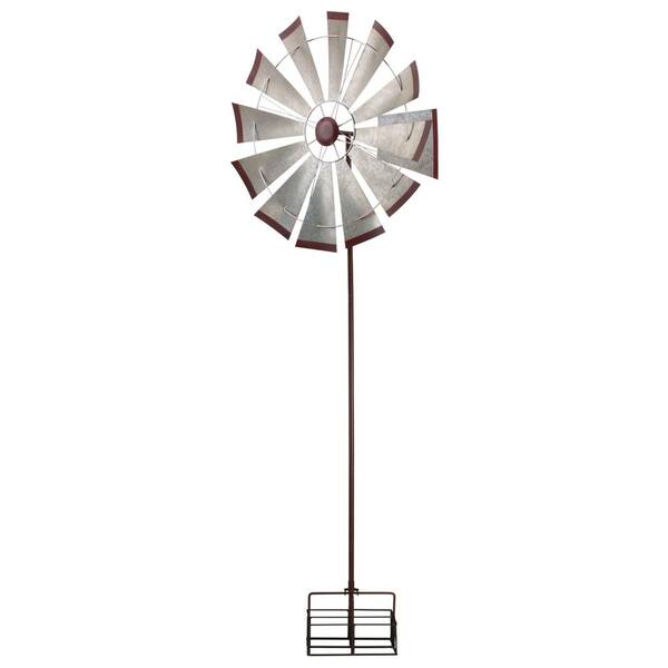 Galvanized Windmill Regal 32" Kinetic Stake 