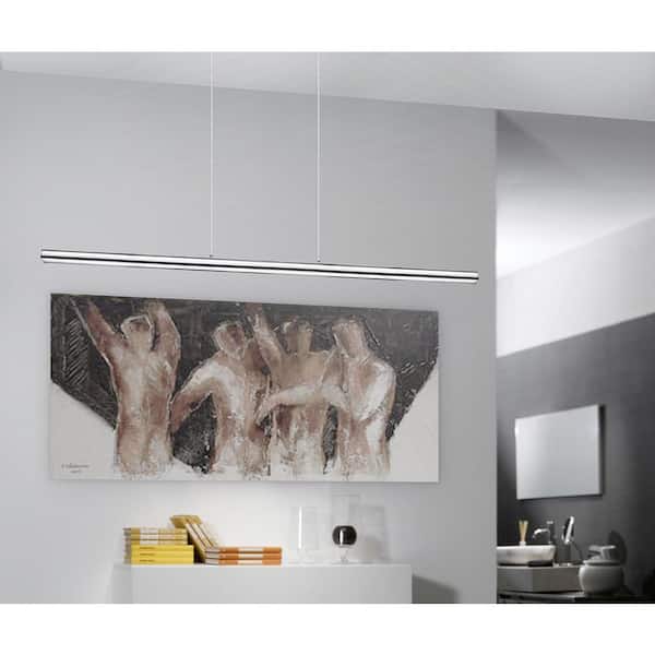 EGLO TERROS Modern Style LED-Hanging Light with Touchdimmer Chrome 