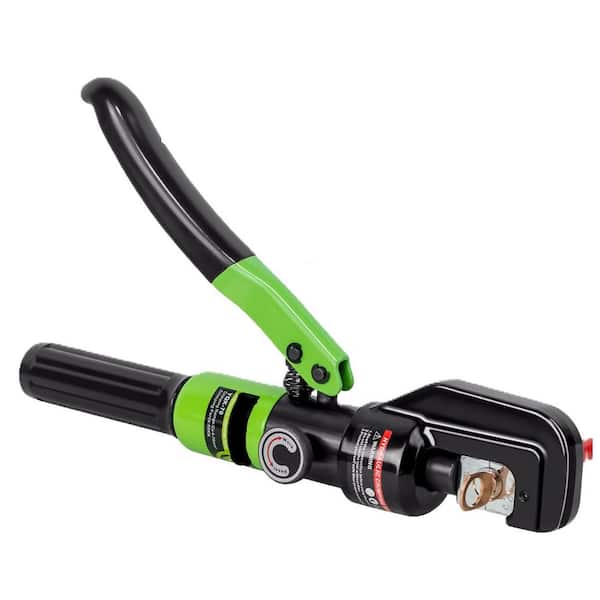 12 AWG-2/0 AWG 1/8 in. for stainless wire rope, 10 Tons Hydraulic Wire Battery Cable Lug Terminal, With 9-Pairs of Dies