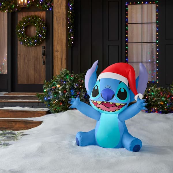 3.5 ft LED Stitch Airblown Inflatable I1