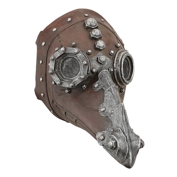 Design Toscano Doctor of Death Steampunk Plague Novelty Sculptural Mask