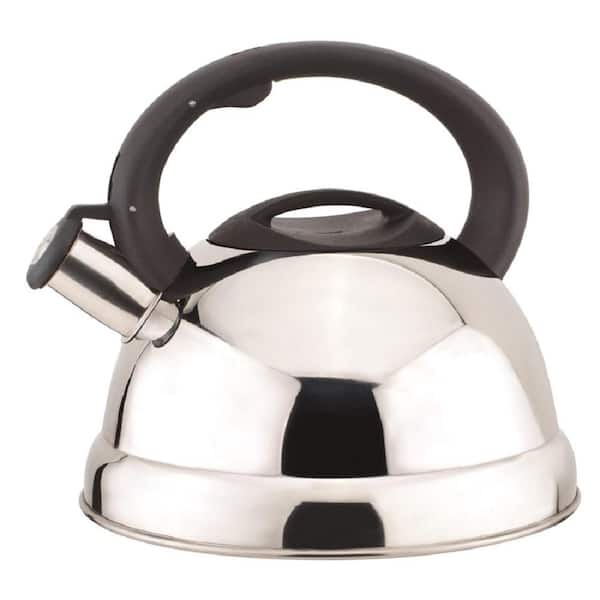 Whistling Tea Kettle, 3L Large Capacity Flip Up Spout Lid 304 Stainless  Steel Even Heat Distribution Small Kettle for Induction Cooker