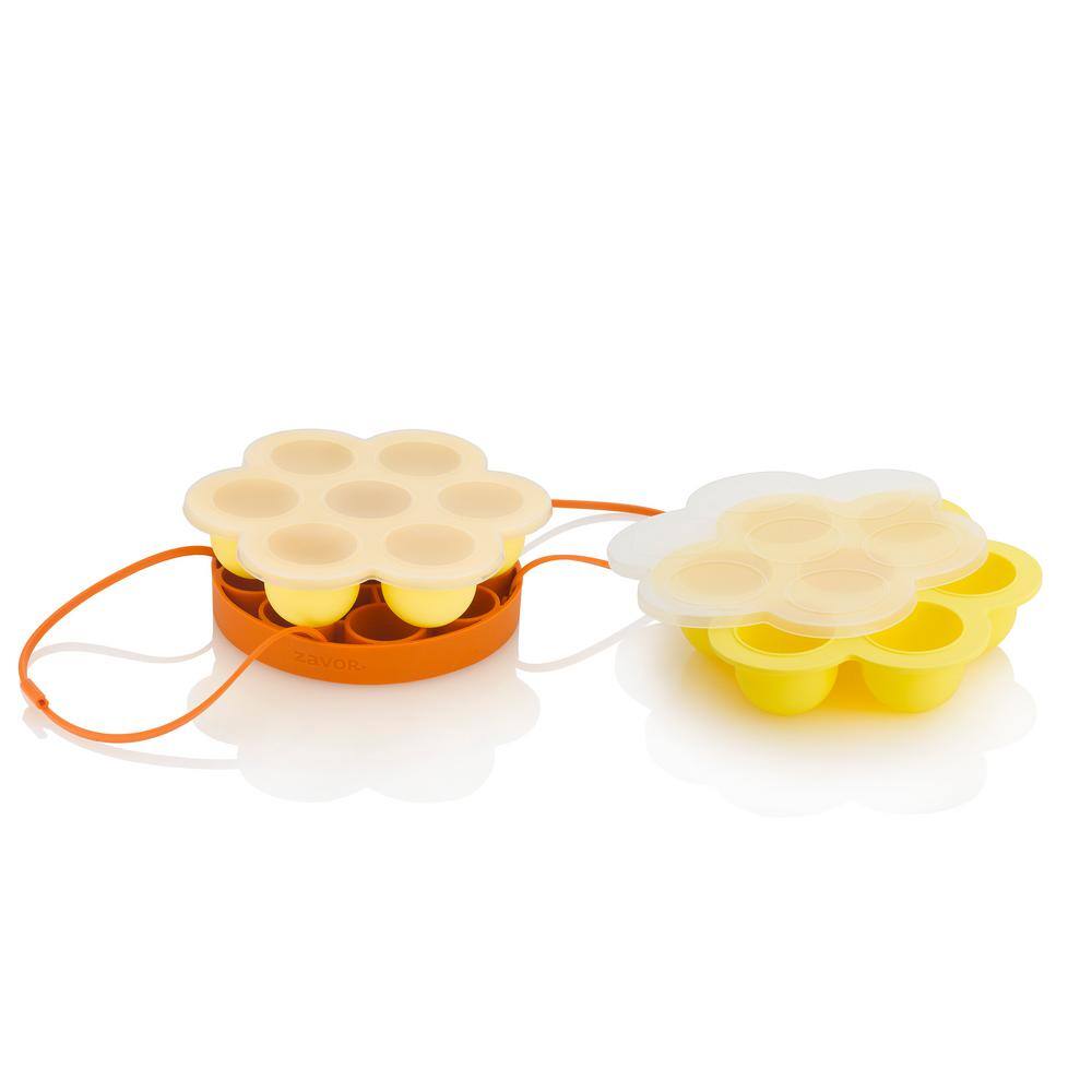 Zavor Everyday Silicone 3-Piece Accessory Set includes Steamer Basket, Egg  Bites Mold with Lid, Cooking/Egg Rack ZACMIAK25 - The Home Depot