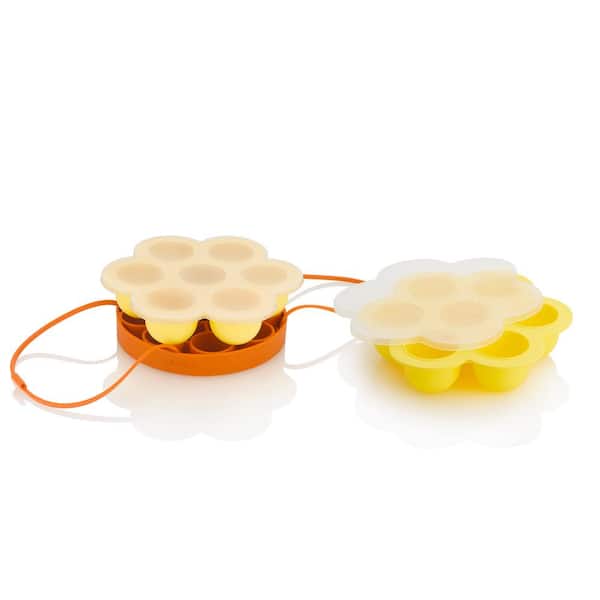 Zavor Egg Lover's Silicone 3-Piece Accessory Set Includes Cooking/Egg Rack and 2-Egg Bite Molds