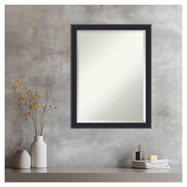Amanti Art Havana Black Bronze 20.5 in. x 26.5 in. Beveled Casual