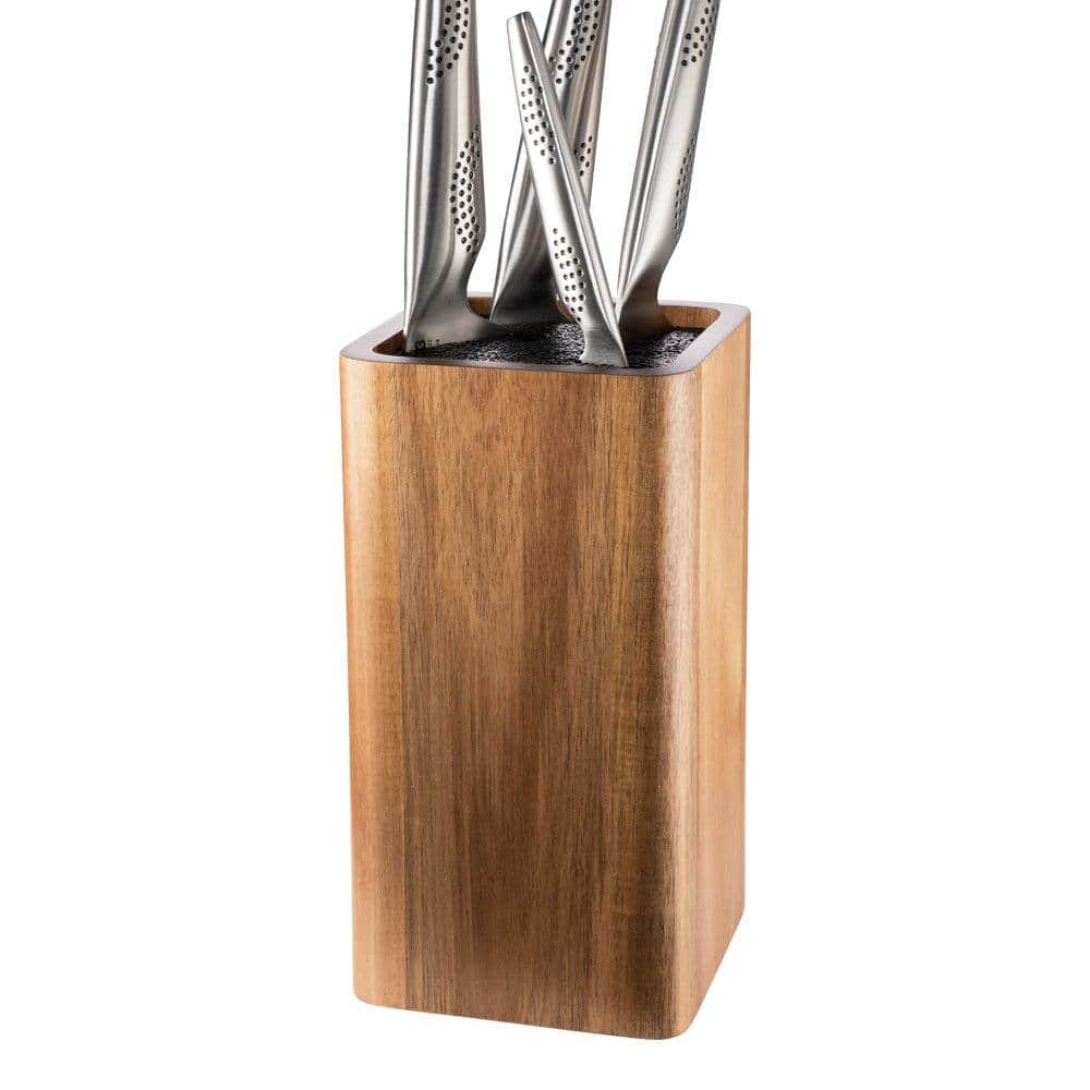Universal 5-Knife Wood Knife Block - thumbnail 2