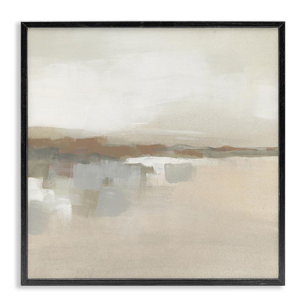 Southwestern Dunes Abstraction by June Erica Vess Black Framed Abstract Giclee Art Print 12 in. x 12 in. price history on PriceWatchPro
