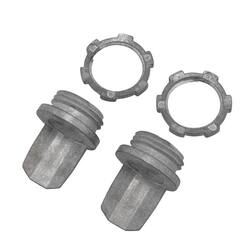 Legrand Wiremold 500 and 700 Series Metal Surface Raceway 1/2 in. Box Connector (2-Pack)