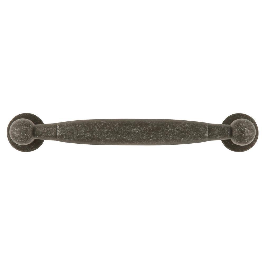 Cumberland Pewter Modern Rustic Cabinet Handle with Mounting Hardware