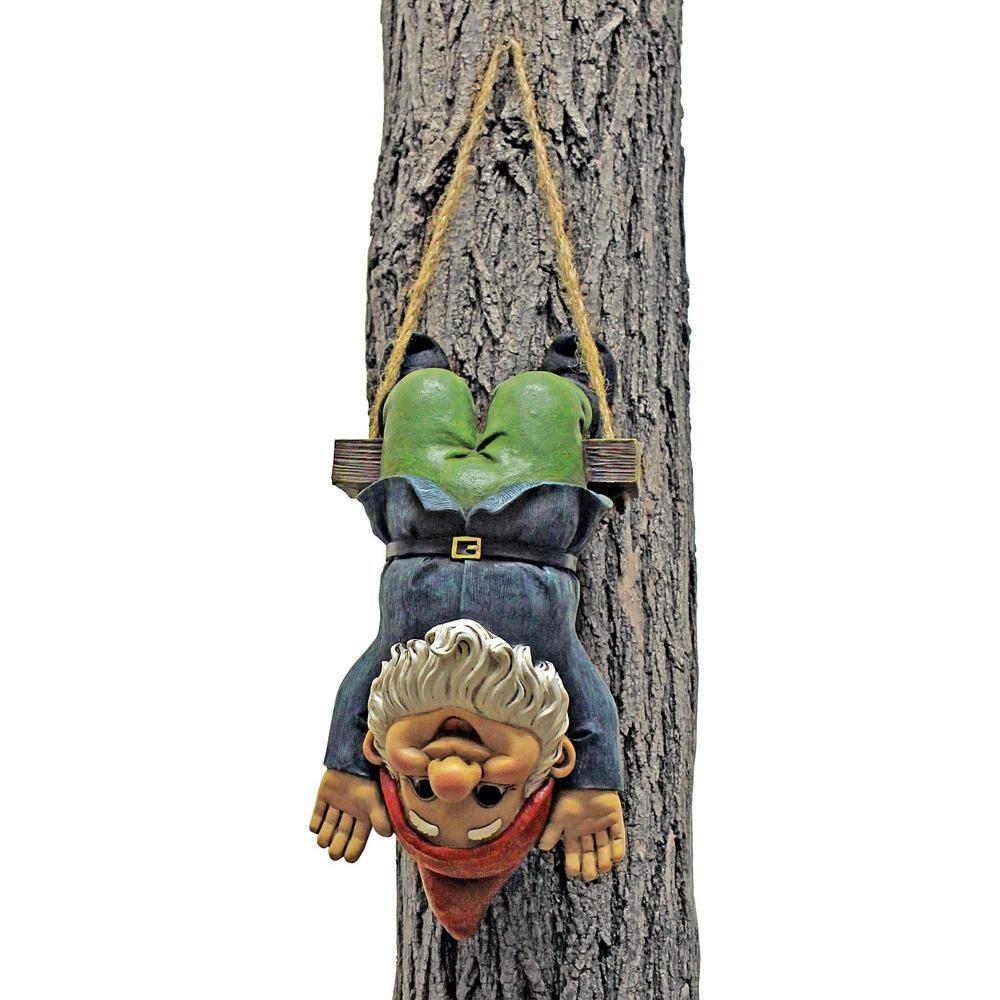 Alfie the Acrobat Gnome on Faux-Wood Swing