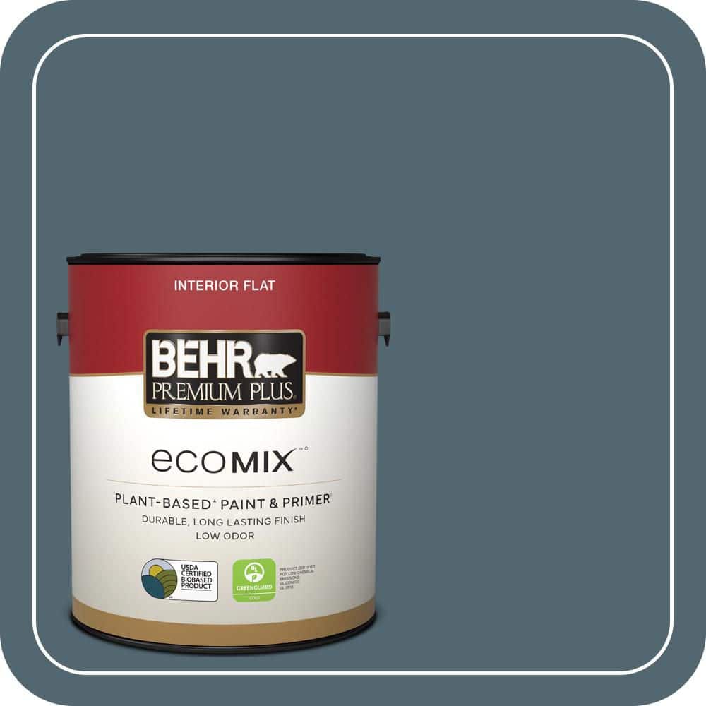 1 gal. #MQ5-25 Rush Hour Flat EcoMix Plant-Based Interior Paint & Primer price history on PriceWatchPro