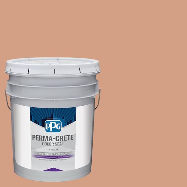 Perma-Crete Color Seal 5 gal. PPG1069-4 Orange Maple Satin Interior/Exterior Concrete Stain