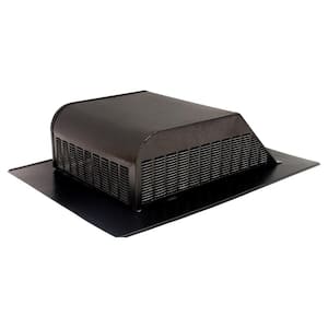 Air Vent 50 sq. in. NFA Aluminum Slant-Back Roof Louver Static Vent in ...