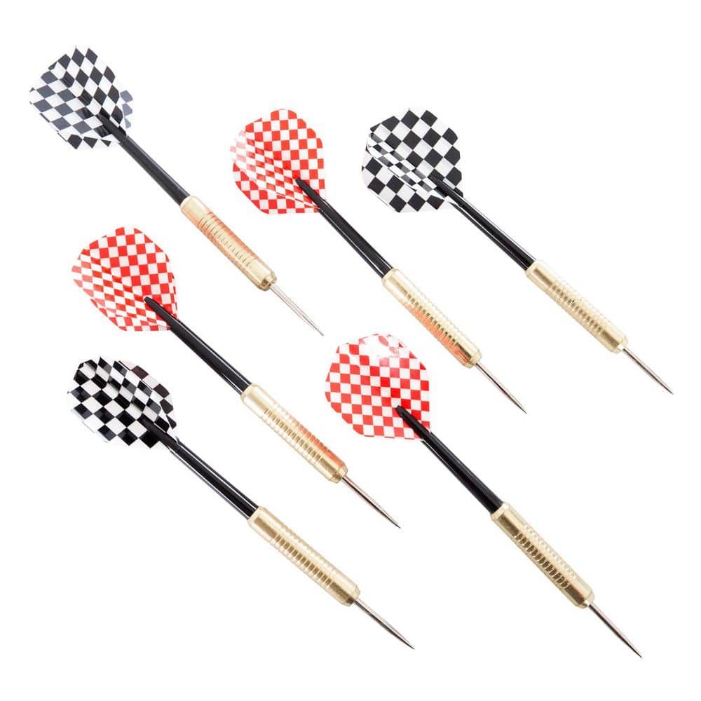 Solid Pinewood Dart Cabinet Set with Self-Healing Board