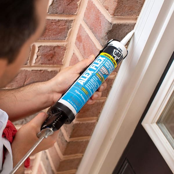 DAP - Alex Flex 10.1 oz. White Latex Premium Molding and Trim Sealant