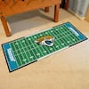 FANMATS NFL - Jacksonville Jaguars 30 in. x 72 in. Indoor Ticket Runner Rug  23124 - The Home Depot