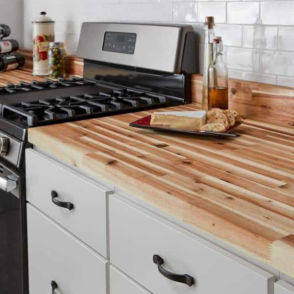 Butcher Block Countertops With Backsplash Countertops Ideas 