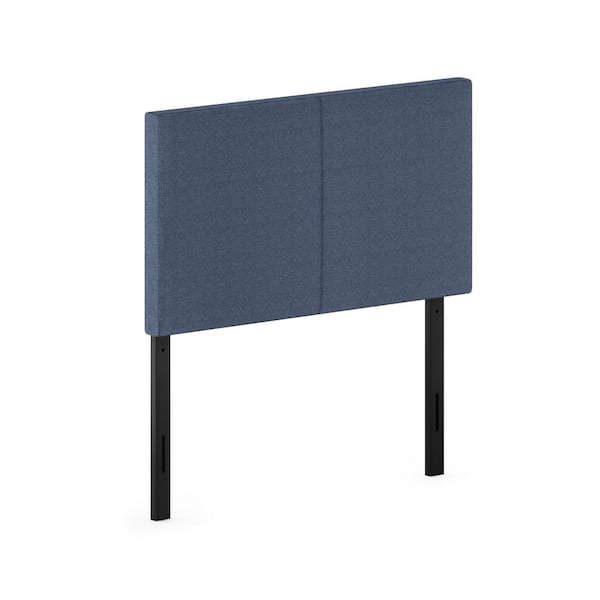 Furinno Roanne Denim Upholstered Tw in. Headboard