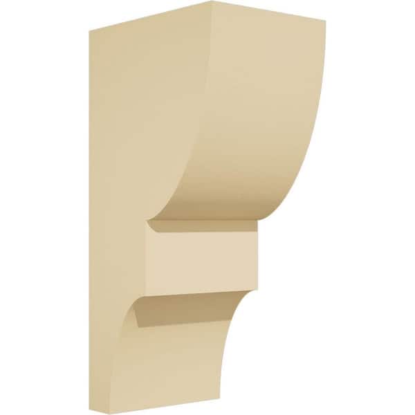 Ekena Millwork Ridgewood 6 in. x 16 in. x 8 in. Polyurethane Corbel