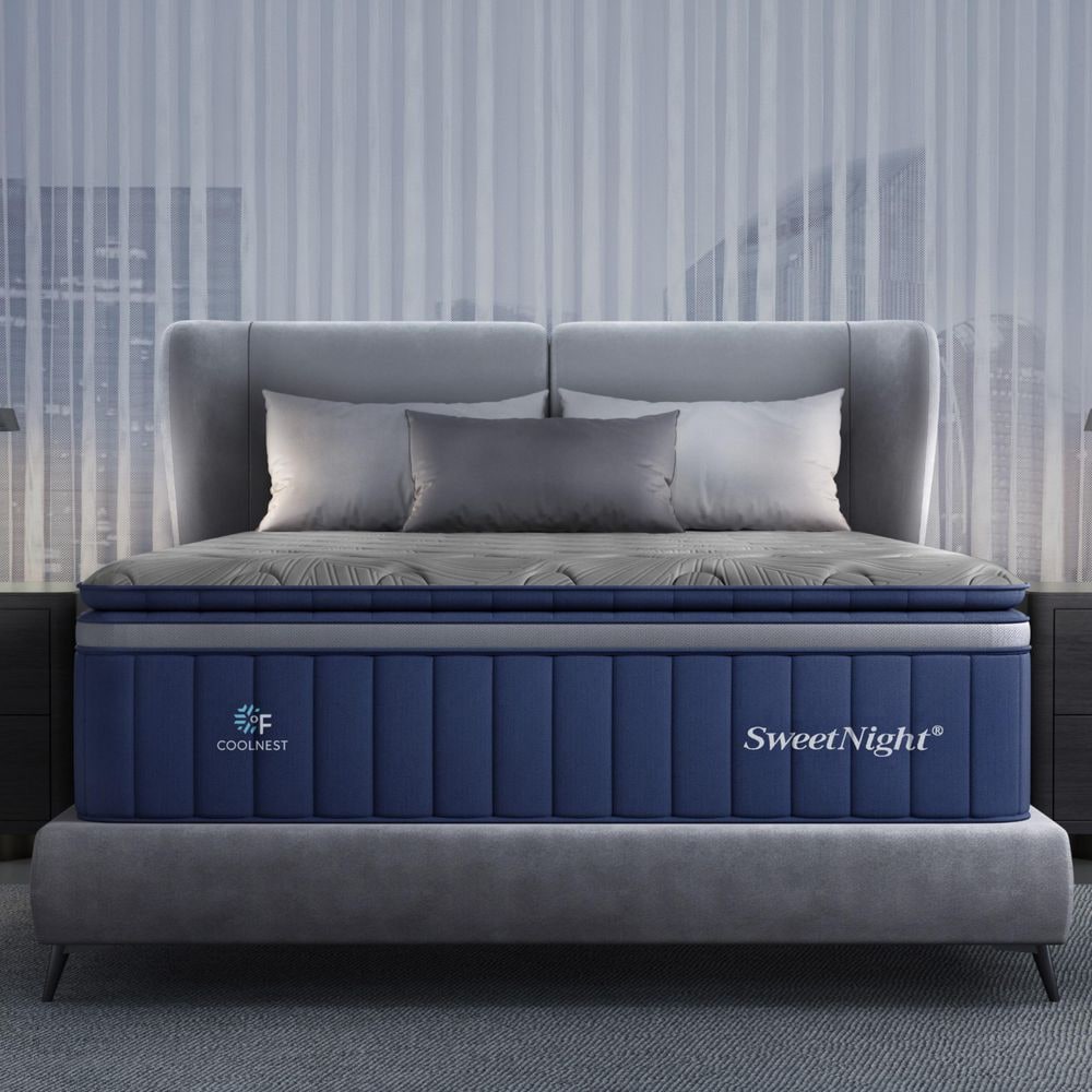 CoolNest King Medium Back Support Hybrid Cooling 14 in. Bed-in-a-Box Mattress price history on PriceWatchPro