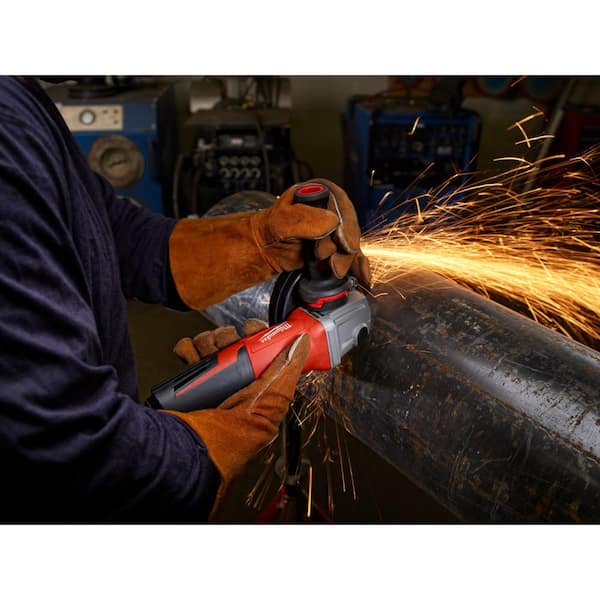 13 Amp 6 in. Small Angle Grinder with Paddle Switch