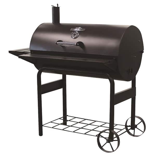 Unbranded Stampede Charcoal Grill 37.5 in. Black Charcoal Grill