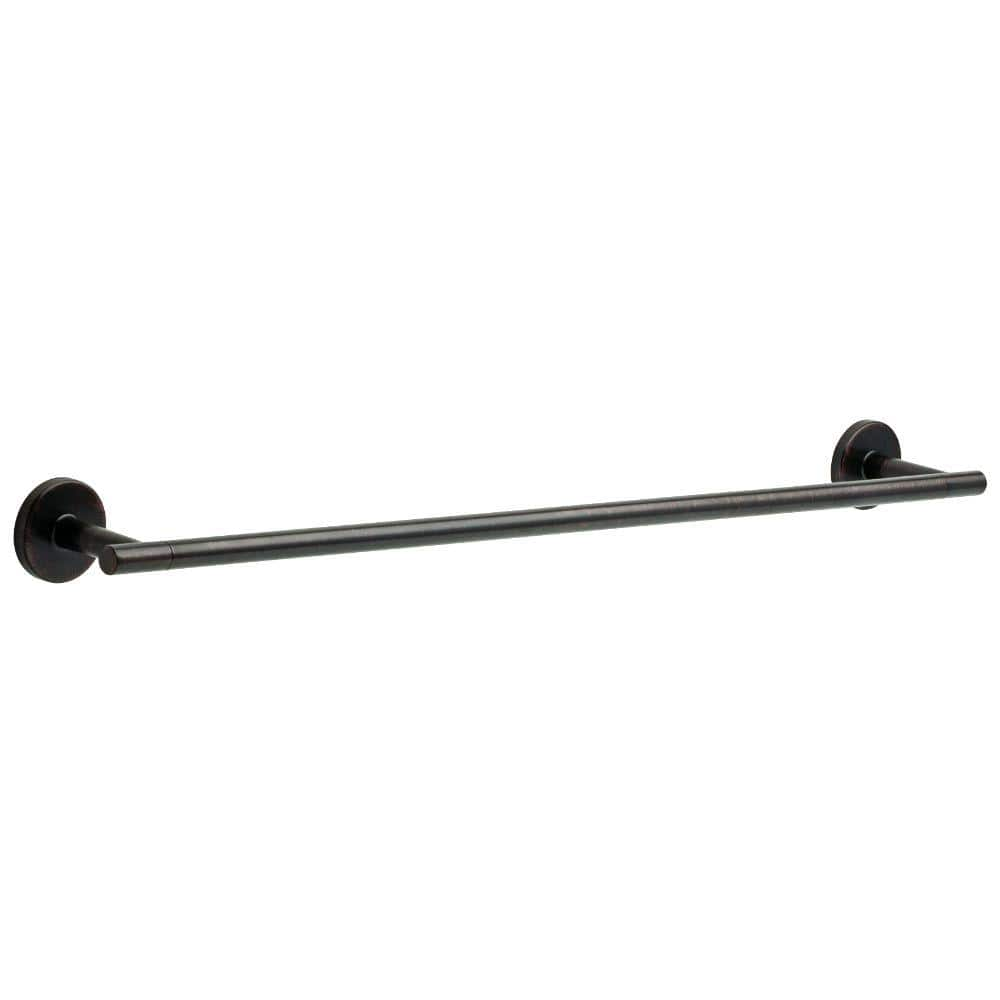 Delta Trinsic 24 in. Wall Mount Towel Bar Bath Hardware Accessory in  Venetian Bronze 759240-RB - The Home Depot