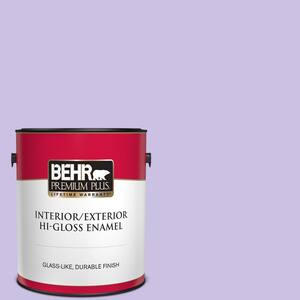 Glidden Premium 1 gal. PPG1176-7 Perfectly Purple Satin Interior Latex  Paint PPG1176-7P-01SA - The Home Depot