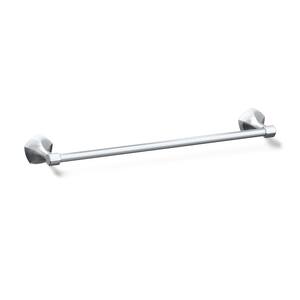 Occasion 18 in. Wall Mounted Single Towel Bar in Polished Chrome