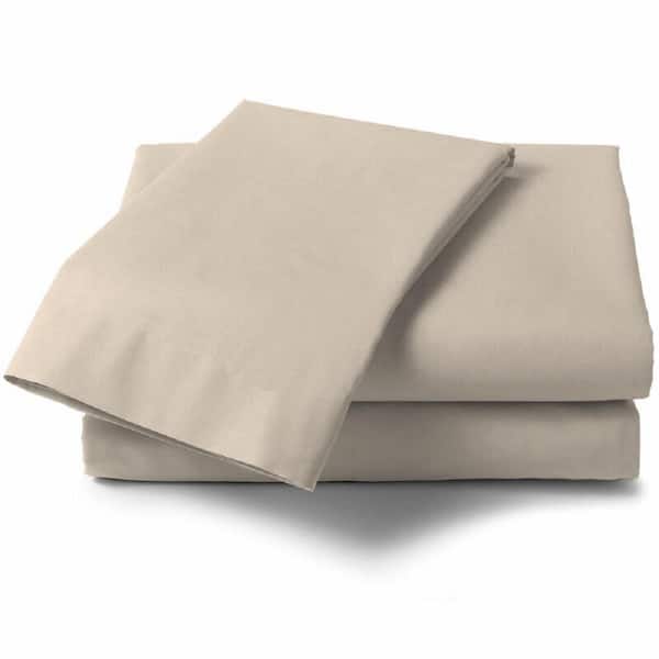 Context Queen Size Cream Soft Wrinkle Free Microfiber Bed Sheet Set with Pillow Covers