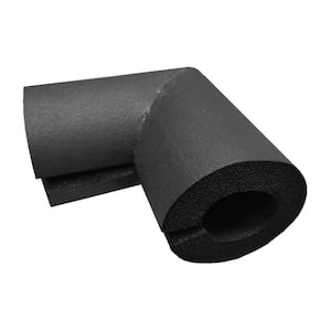 3/4 in. Rubber Pipe Insulation Pre-Slit Elbow