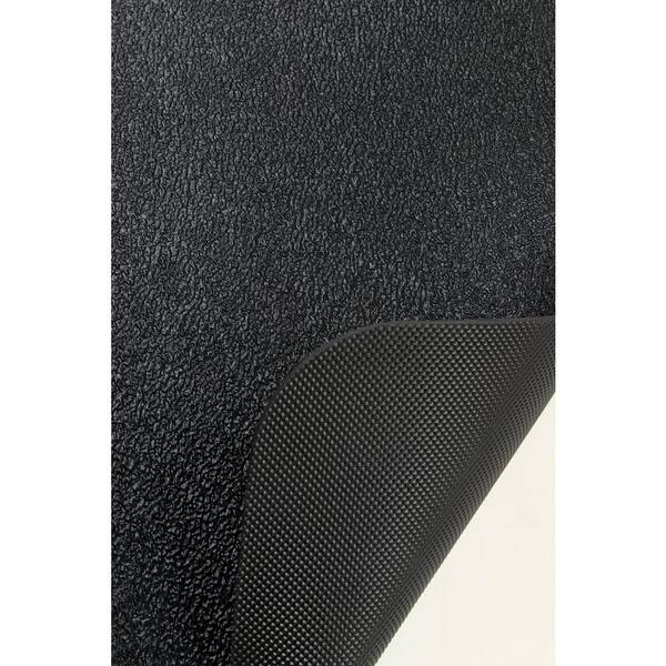 Black Multi-Purpose Rubber Utility Mat for Indoor or Outdoor Use 36" x 60" 