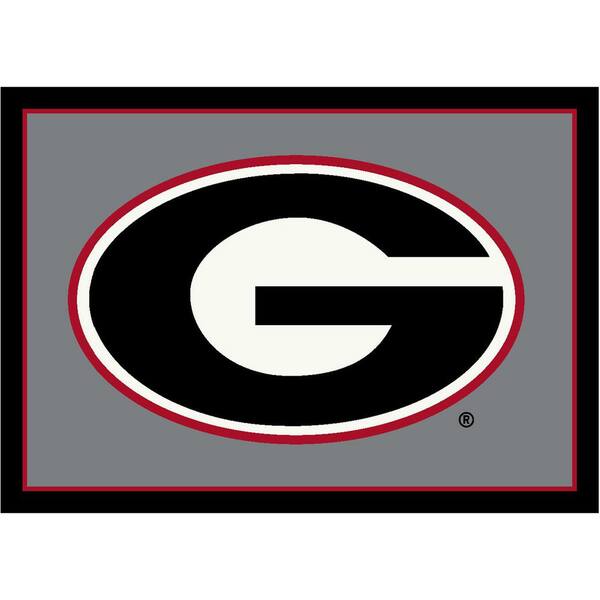 IMPERIAL University of Georgia 4 ft. by 6 ft. Spirit Area Rug