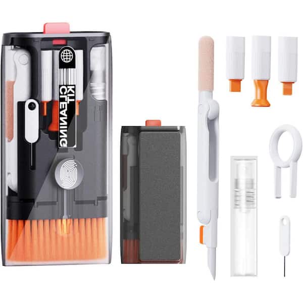 OBJLGEV All in 1 Electronics Cleaning Kit for Keyboard Laptop Screen Earphones Monitor Phone 11 Tools Set