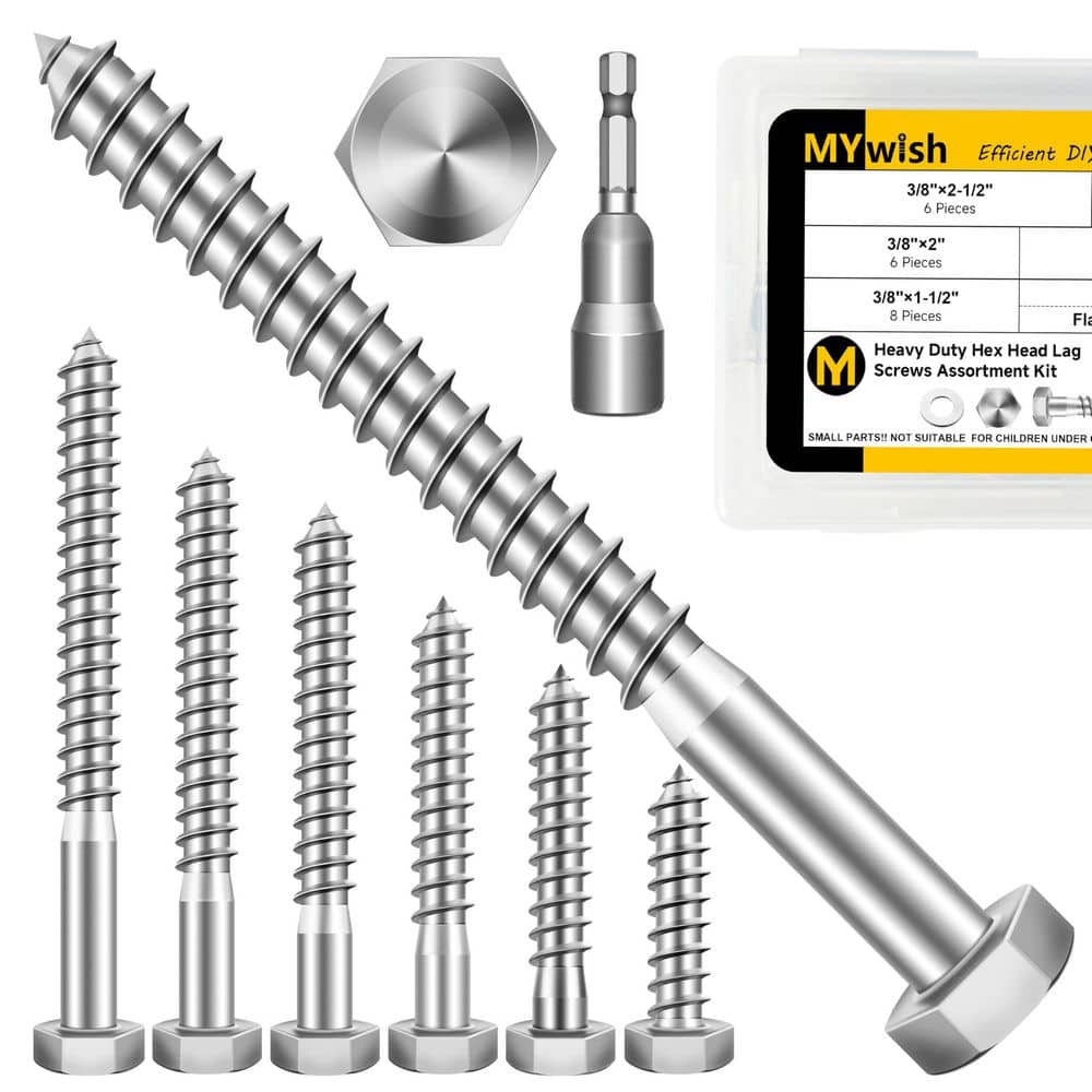 Ultra-Strong S2 Steel Impact Hex Head Allen Wrench Drill Bit Set (20-Piece) with Case screws price history on PriceWatchPro