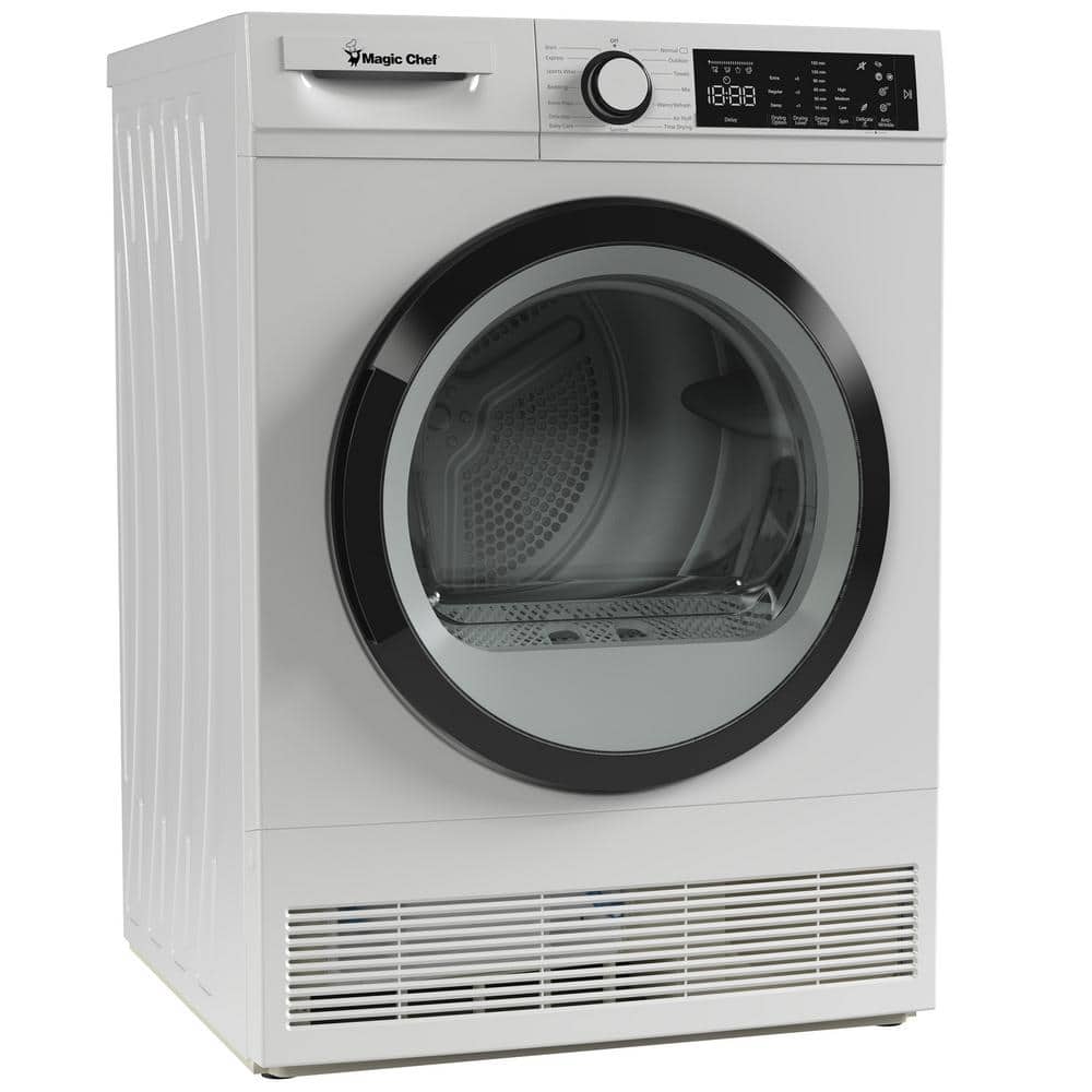 Magic Chef 24-Inch White Stackable Front Load Electric Dryer