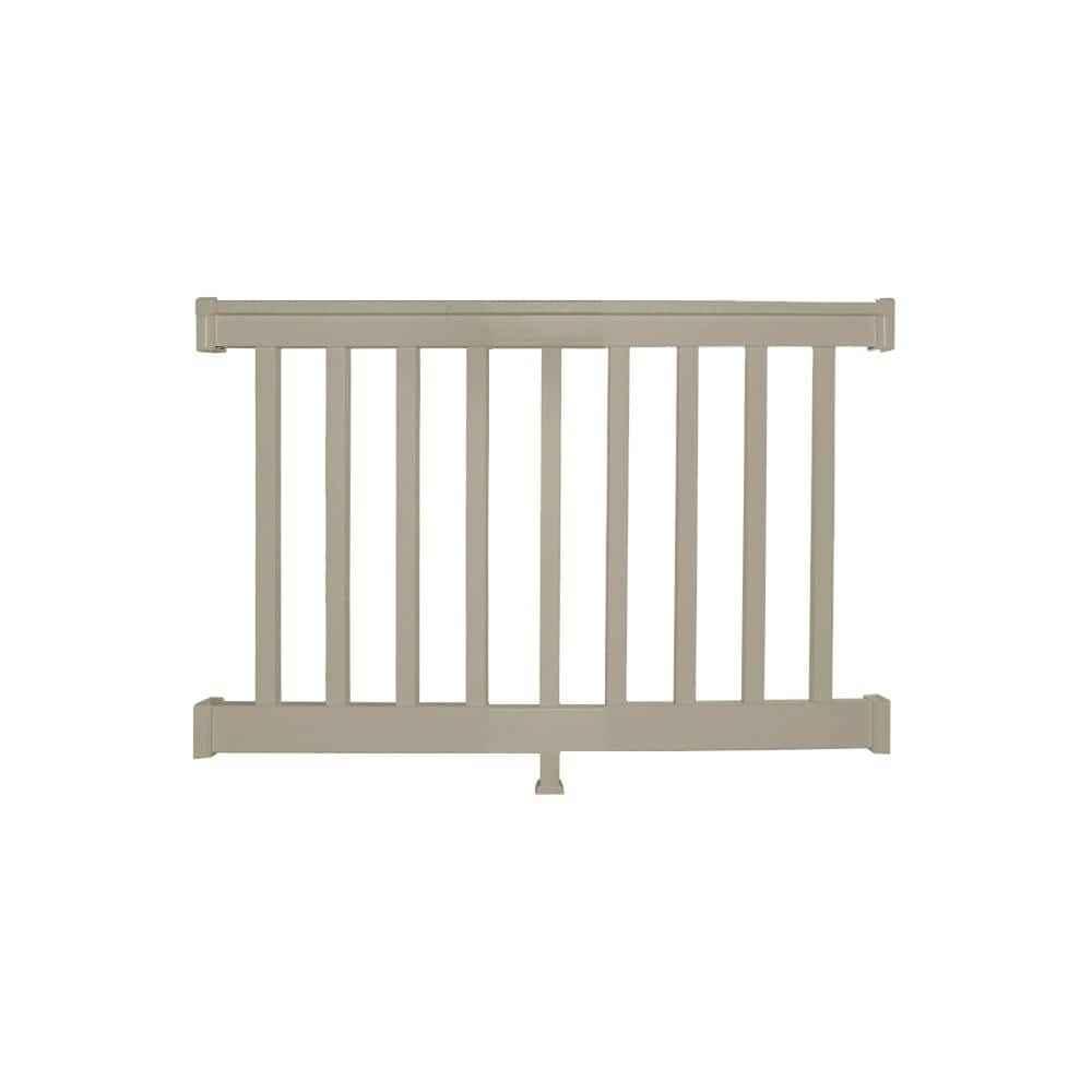 Vanderbilt 3.5 ft. H x 4 ft. W Khaki Vinyl Railing Kit price history on PriceWatchPro