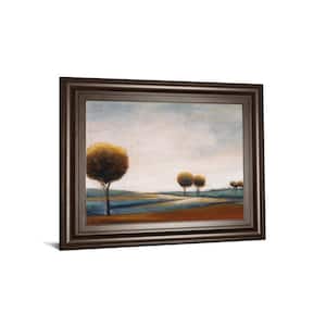 "Tranquil Plains I" By Ursula Salemink-Roos Framed Print Wall Art 26 in. x 22 in.