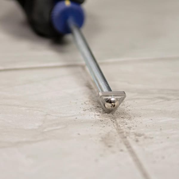 Grout Removal Tool with 3 Durable Carbide Tips