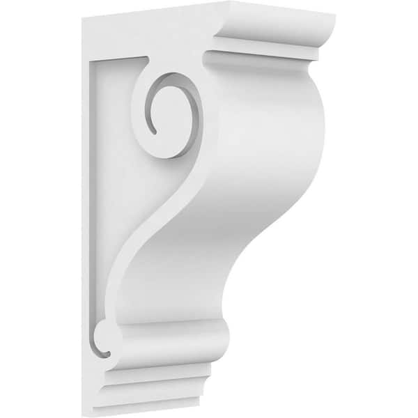 Ekena Millwork Standard 5 in. W x 16 in. H x 8 in. D Signature Urethane Polyurethane Corbel