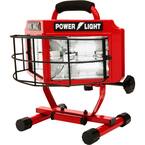 500-Watt Double Bulb Halogen Portable Wide Angle Surround Light