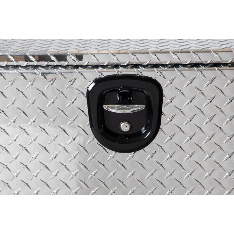 18 in. x 18 in. x 36 in. Diamond Plate Tread Aluminum Underbody Truck Tool Box