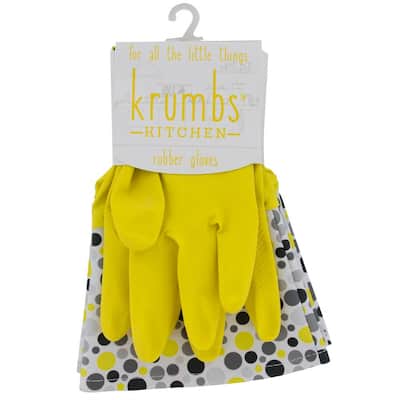 Rubber Cleaning Gloves, 1-Size Fits All