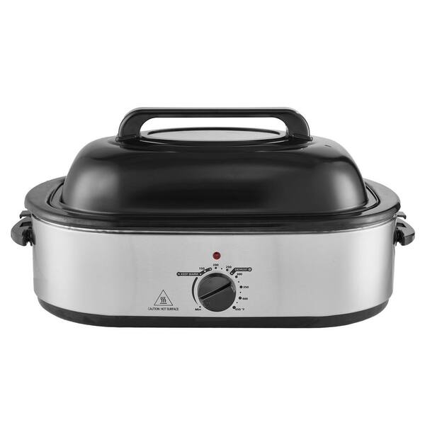 Galaxy 18 Qt. Countertop Roaster Oven – Stainless Steel, Adjustable 150-450°F, 1450W, ETL Compliant