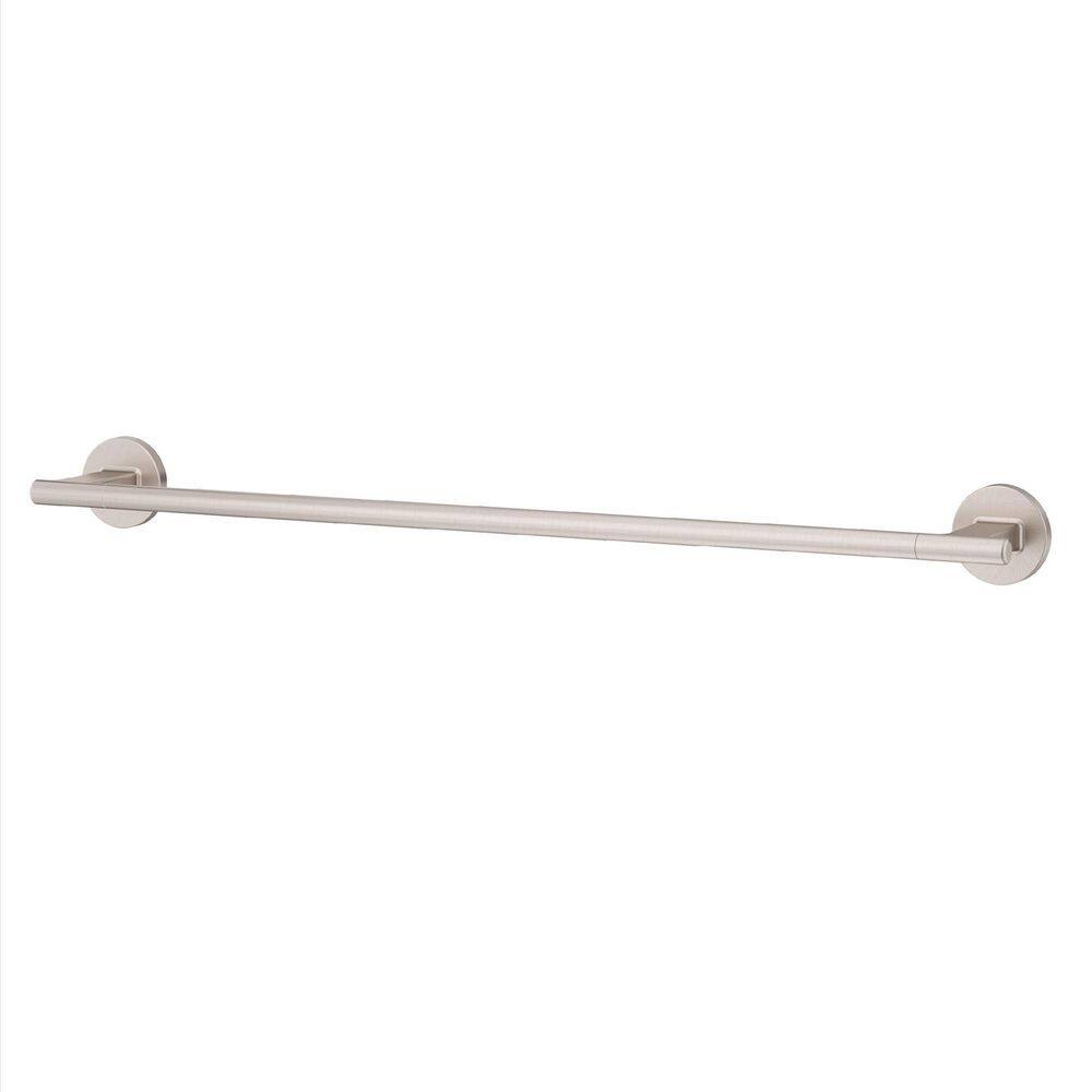 Capistrano 24 in. Wall Mounted Towel Bar in Spot Defense Brushed Nickel price history on PriceWatchPro