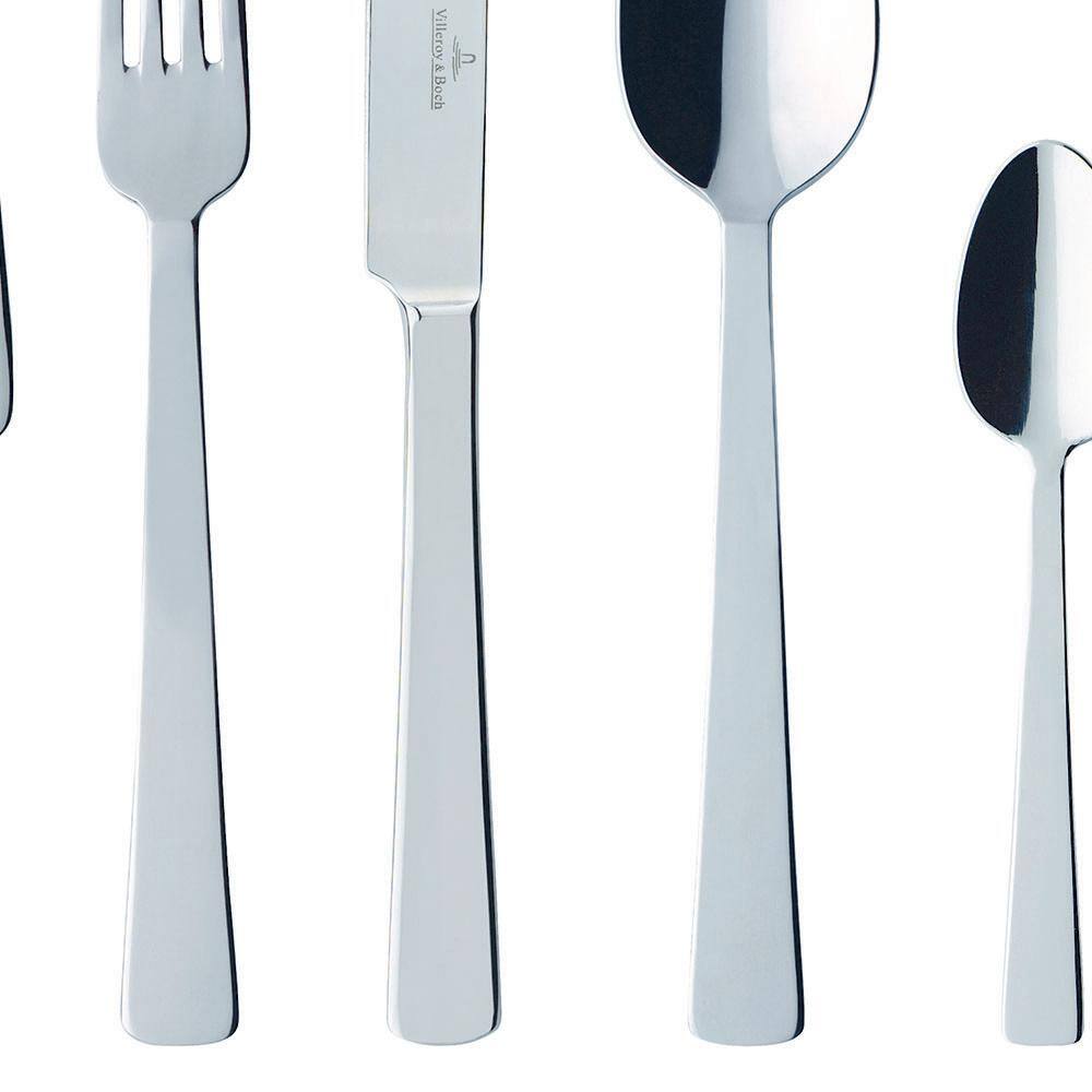 Medina 20-Piece Polished Stainless Steel Flatware Set
