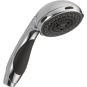 3-Spray Patterns 2.5 GPM 3.78 in. Wall Mount Handheld Shower Head in Stainless