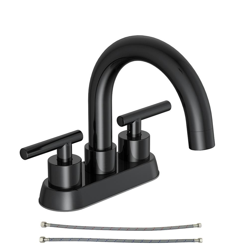 Reviews for Glacier Bay Cartway 4 in. Centerset 2-Handle High-Arc ...