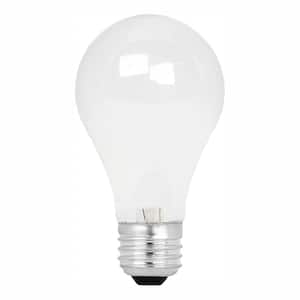 40-Watt Equivalent Warm White (3000K) A19 Dimmable Energy Saver Frosted Halogen Light Bulb (96-Pack)